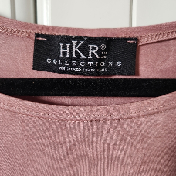 HKR COLLECTIONS Pink shirt back - Picture 3 of 6